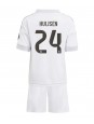 Real Madrid Dean Huijsen #24 Replika Hemmakläder Barn 2025-26 Kortärmad (+ byxor)
